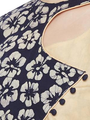batik print unstitched suit - 17557598 - Standard Image - 4