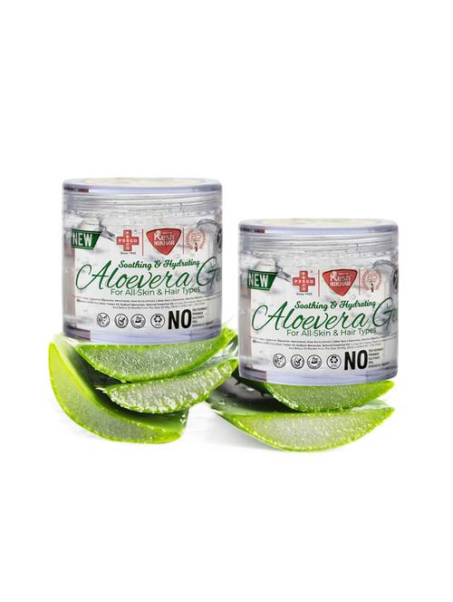 kesh nikhar natural multipurpose hair & skil aloe vera gel 100gm (pack of 2) - 17558026 - Standard Image - 1