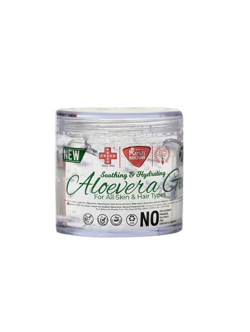 kesh nikhar soothing and hydrating aloe vera for all types of skin and hair (100g | set of 1) - 17558027 - Standard Image - 1