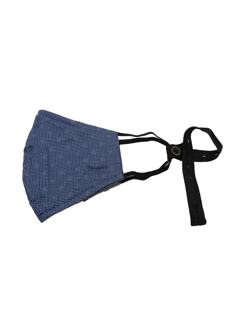 multi colored cotton anti-pollution men mask (pack of 5) - 17558117 - Zoom Image - 2
