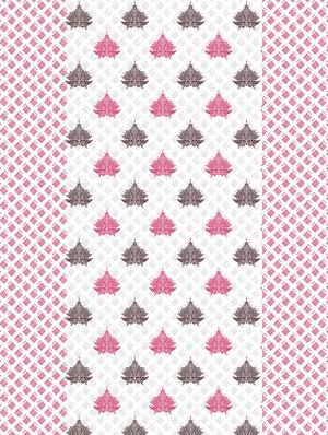 barcelona double bedsheet set super king size 250 tc cotton pink colour - 17558132 - Standard Image - 4