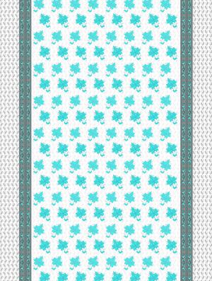barcelona double bedsheet set super king size 250 tc cotton blue colour - 17558139 - Standard Image - 4