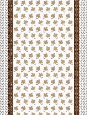 barcelona double bedsheet set super king size 250 tc cotton brown colour - 17558141 - Standard Image - 4