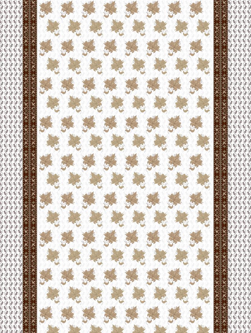 barcelona double bedsheet set super king size 250 tc cotton brown colour - 17558141 - Zoom Image - 4