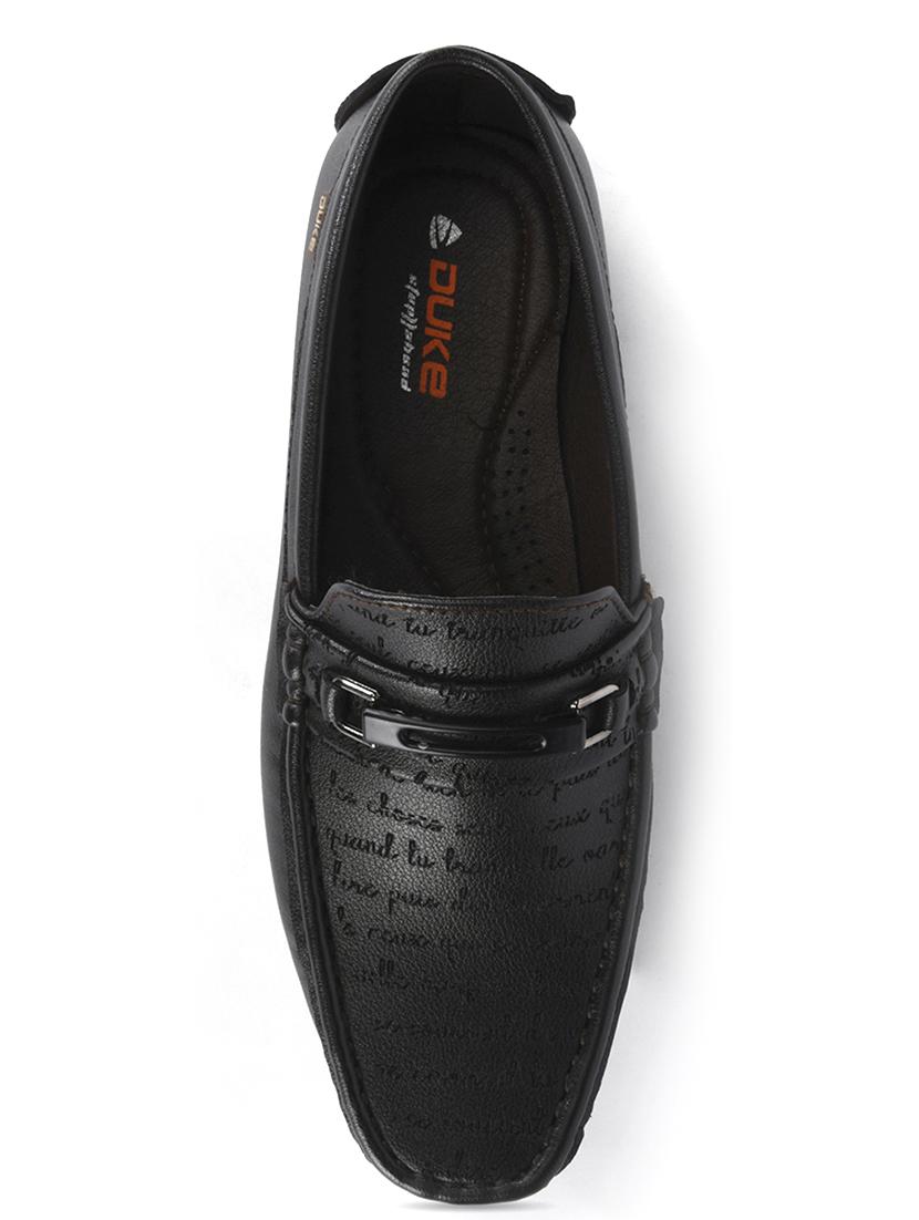 brown synthetic slip on loafers - 17558199 - Zoom Image - 4