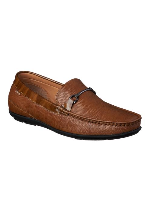 tan pu slip on loafers - 17558212 - Standard Image - 1