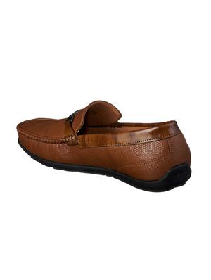 tan pu slip on loafers - 17558212 - Standard Image - 3