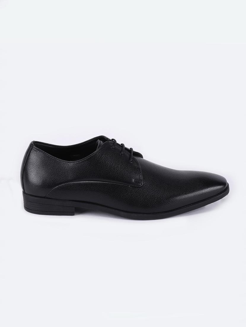 black synthetic slip on shoes - 17558218 - Zoom Image - 2