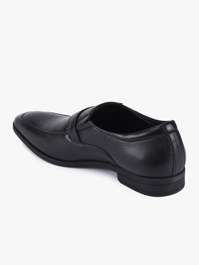 black synthetic slip on shoes - 17558219 - Zoom Image - 3