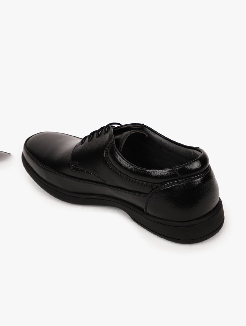 black synthetic lace up shoes - 17558222 - Zoom Image - 3