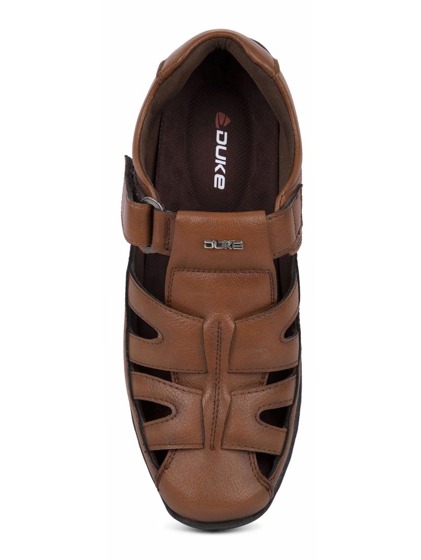 tan synthetic & mesh slip on sandals - 17558231 - Zoom Image - 4