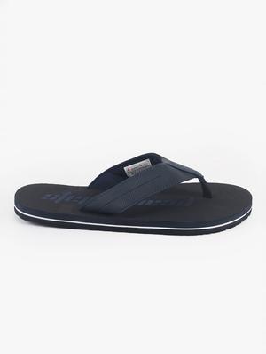 navy pu toe separator flip flops - 17558245 - Standard Image - 2