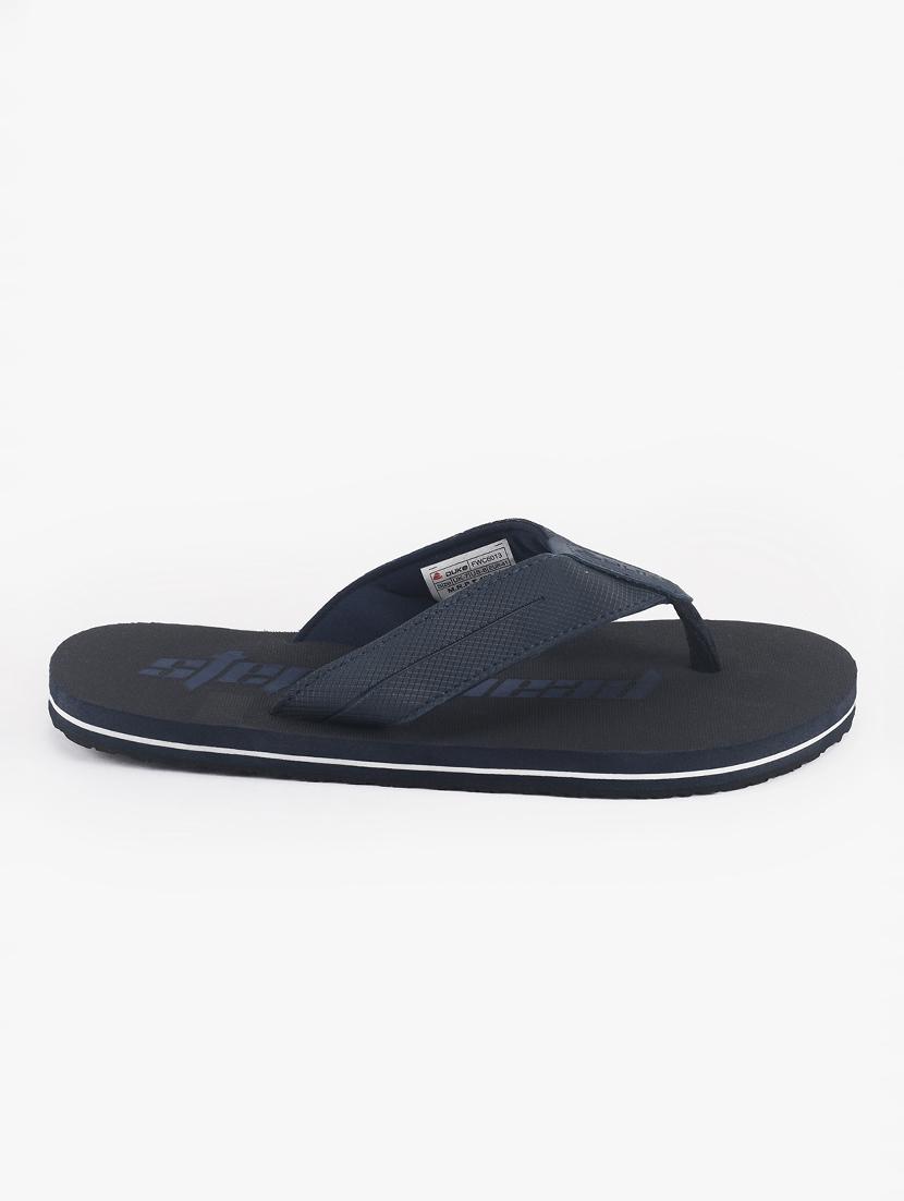 navy pu toe separator flip flops - 17558245 - Zoom Image - 2