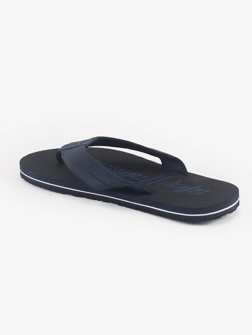 navy pu toe separator flip flops - 17558245 - Zoom Image - 3