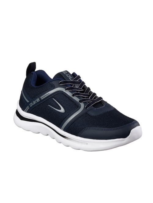 navy lace up sport shoe - 17558295 - Standard Image - 1