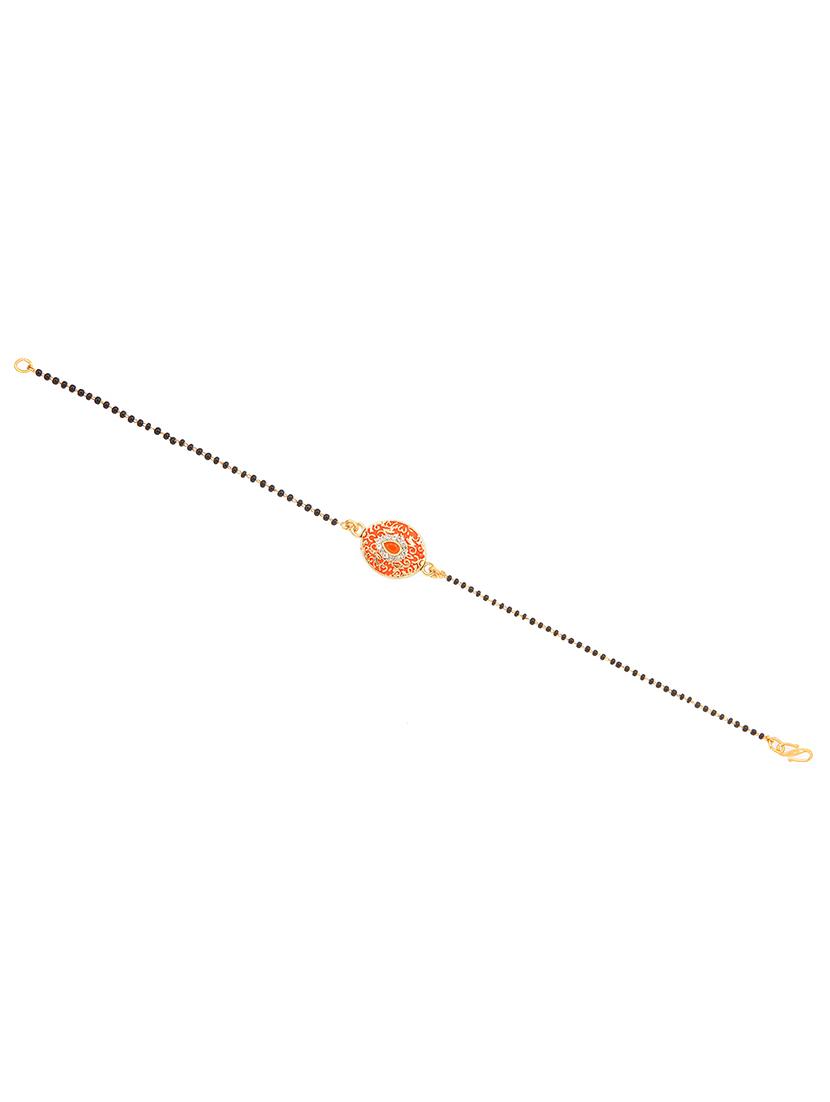 red gold plated bangle bracelet - 17558298 - Zoom Image - 4