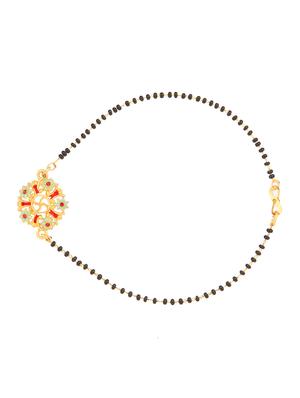 red gold plated bangle bracelet - 17558299 - Standard Image - 2