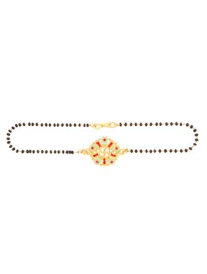 red gold plated bangle bracelet - 17558299 - Standard Image - 3