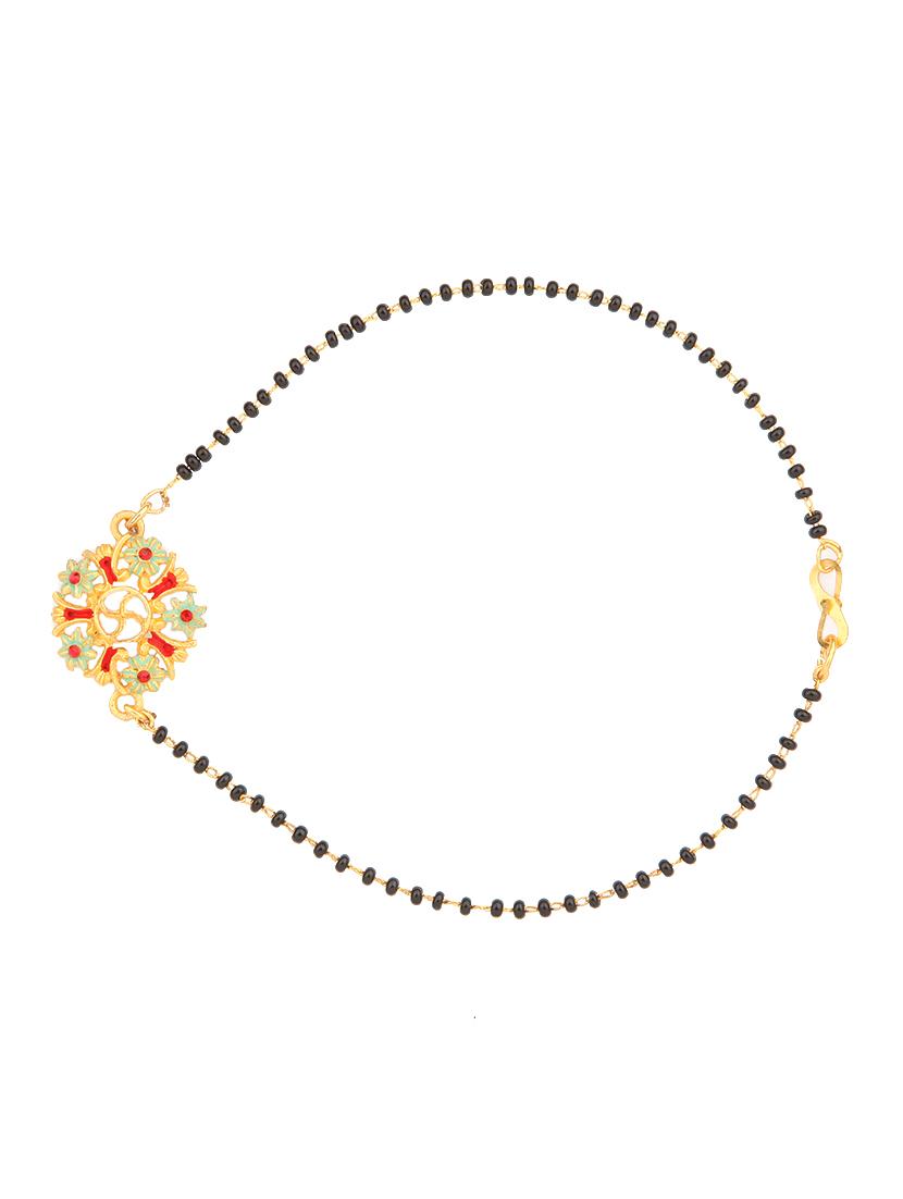 red gold plated bangle bracelet - 17558299 - Zoom Image - 2