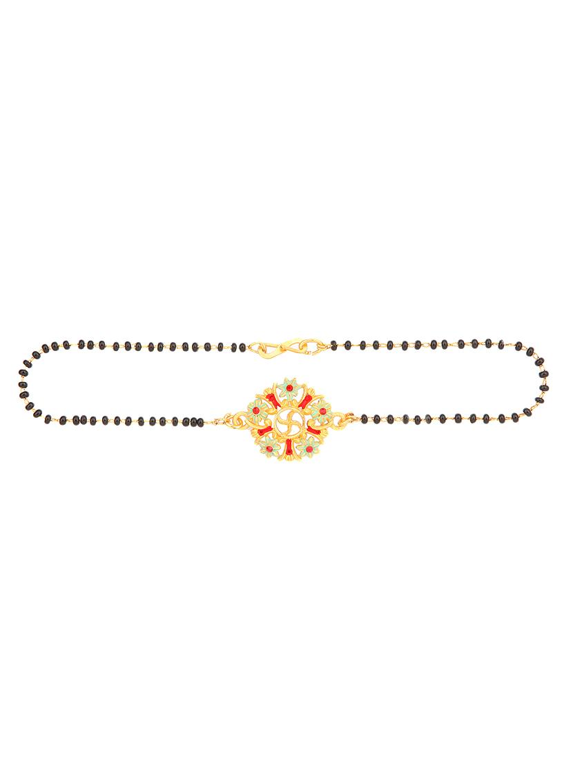 red gold plated bangle bracelet - 17558299 - Zoom Image - 3