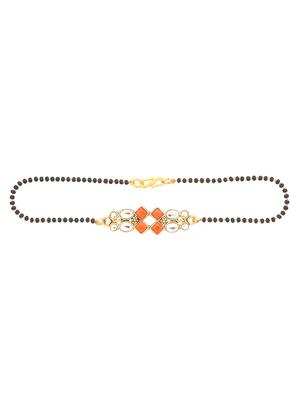 red gold plated bangle bracelet - 17558300 - Standard Image - 3