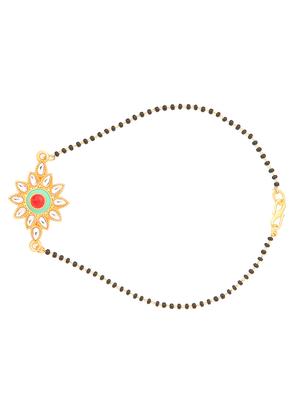 red gold plated bangle bracelet - 17558301 - Standard Image - 2