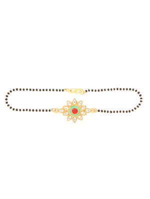 red gold plated bangle bracelet - 17558301 - Standard Image - 3
