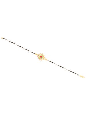 red gold plated bangle bracelet - 17558301 - Standard Image - 4