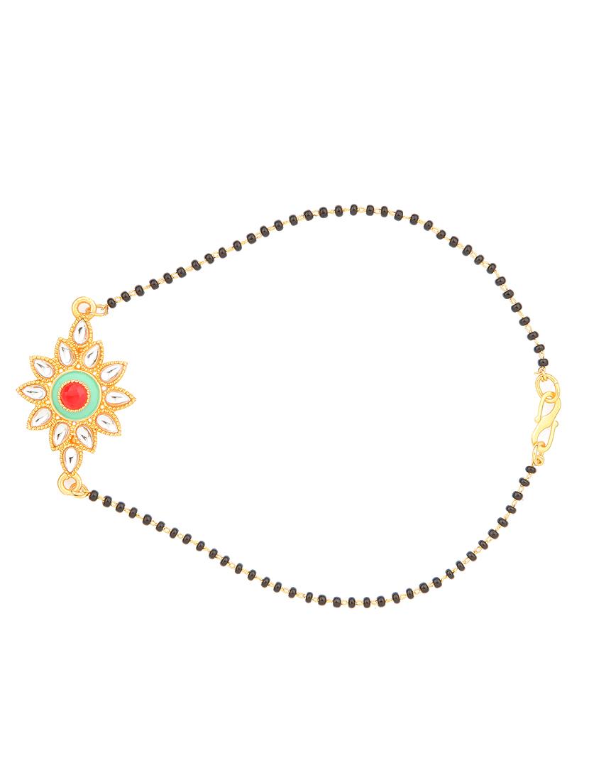 red gold plated bangle bracelet - 17558301 - Zoom Image - 2
