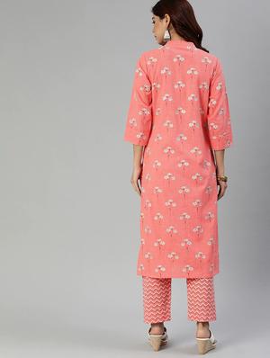 floral kurta pant set - 17558448 - Standard Image - 3