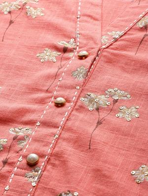 floral kurta pant set - 17558448 - Standard Image - 5
