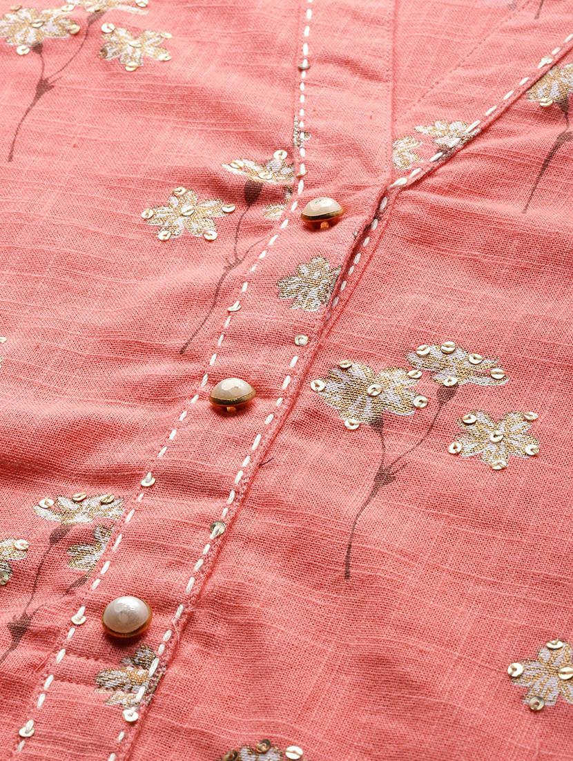 floral kurta pant set - 17558448 - Zoom Image - 5
