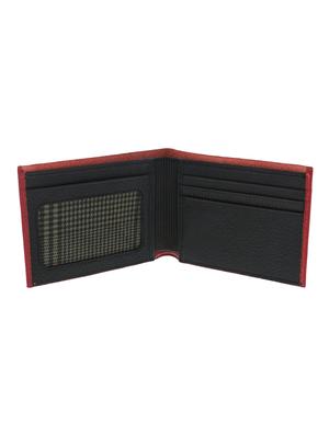 red black leather wallet - 17558743 - Standard Image - 3