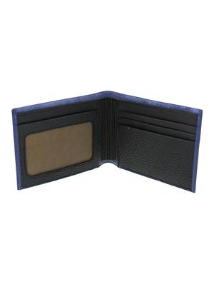 blue black leather wallet - 17558744 - Standard Image - 3