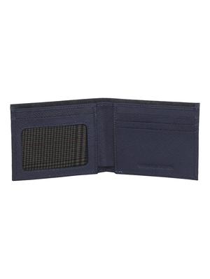 navy blue leather wallet - 17558747 - Standard Image - 3
