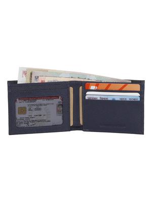 navy blue leather wallet - 17558747 - Standard Image - 4