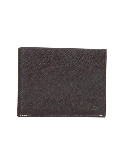 dark brown leather wallet - 17558749 - Standard Image - 1
