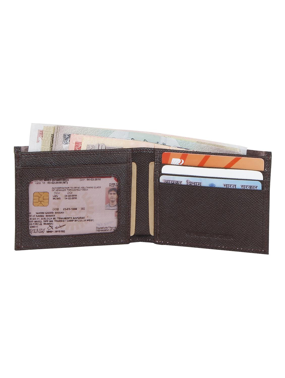 dark brown leather wallet - 17558749 - Zoom Image - 4