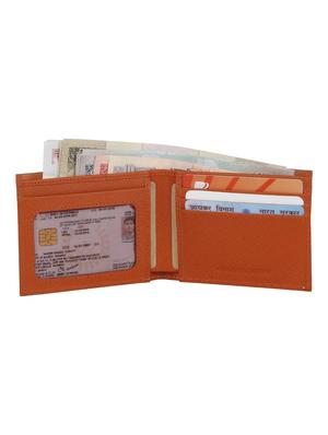orange leather wallet - 17558750 - Standard Image - 3