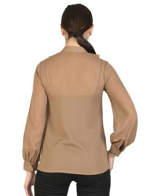 ruffle detail solid top - 17559043 - Standard Image - 3