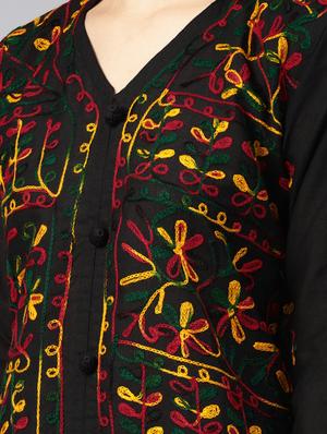 chikankari straight kurta - 17559071 - Standard Image - 5
