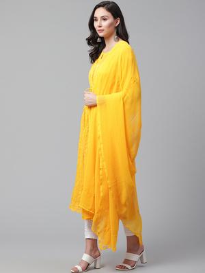 chikankari anarkali kurta - 17559167 - Standard Image - 2