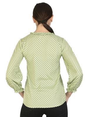 tie up neck regular top - 17559270 - Standard Image - 3