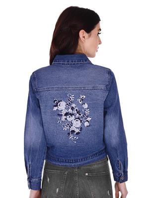 blue denim jacket - 17559274 - Standard Image - 3