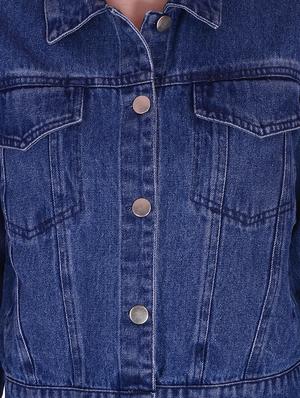 blue denim jacket - 17559274 - Standard Image - 4