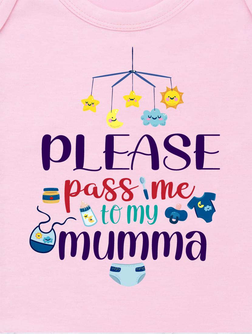 round neck printed onesies - 17559380 - Zoom Image - 4