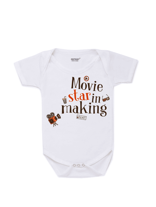 round neck printed onesies - 17559417 - Standard Image - 1