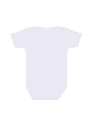 round neck printed onesies - 17559418 - Standard Image - 2