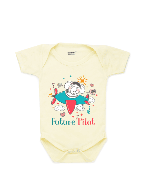 round neck printed onesies - 17559421 - Standard Image - 1