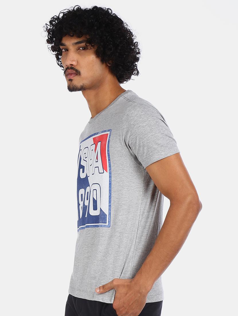grey printed t-shirt - 17559678 - Zoom Image - 2